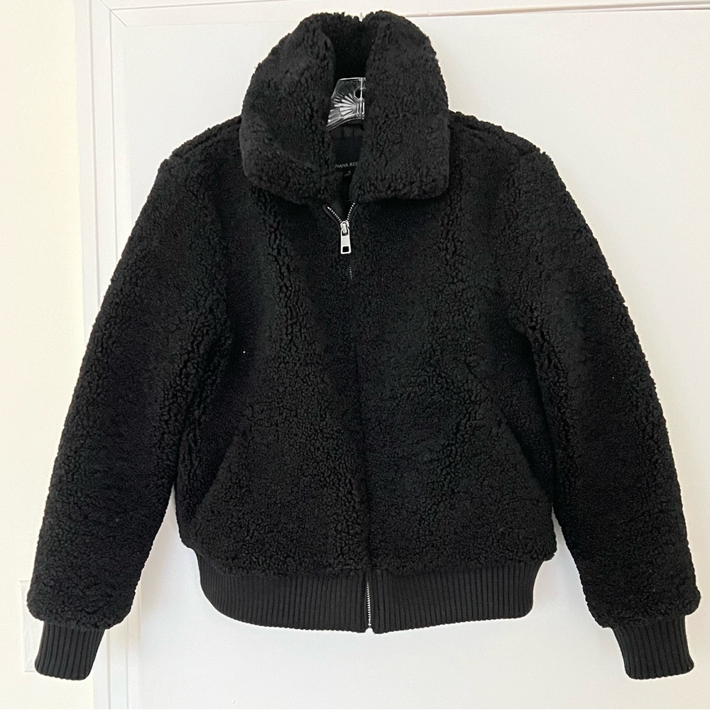 Banana Republic Teddy Bomber Jacket